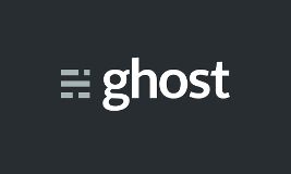 Welcome to Ghost
